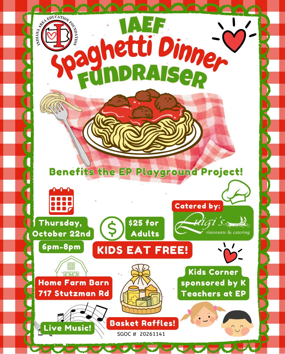 Come on out for a great cause on 10/22!